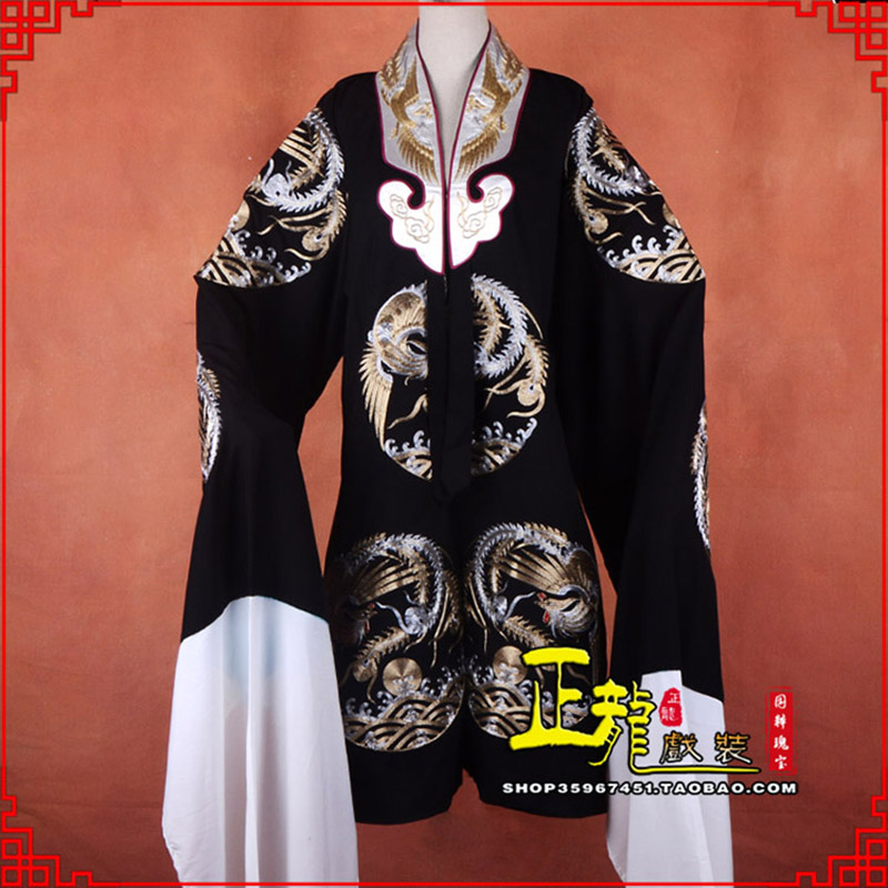 洪洞二进宫服装国太女披 全金团凤凤披