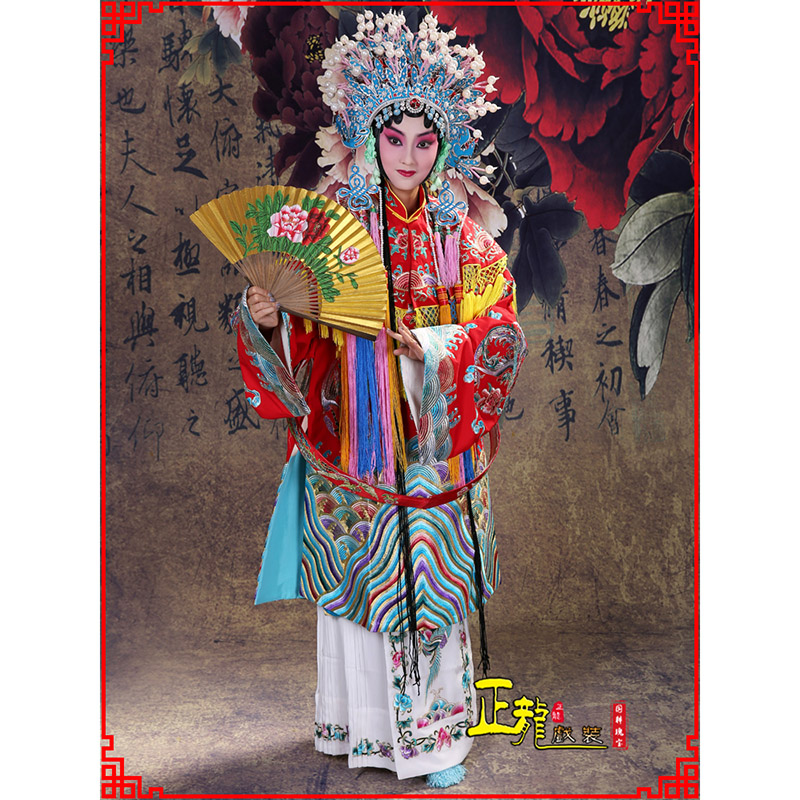 洪洞凤袍杨贵妃贵妃醉酒 软绉团凤女蟒