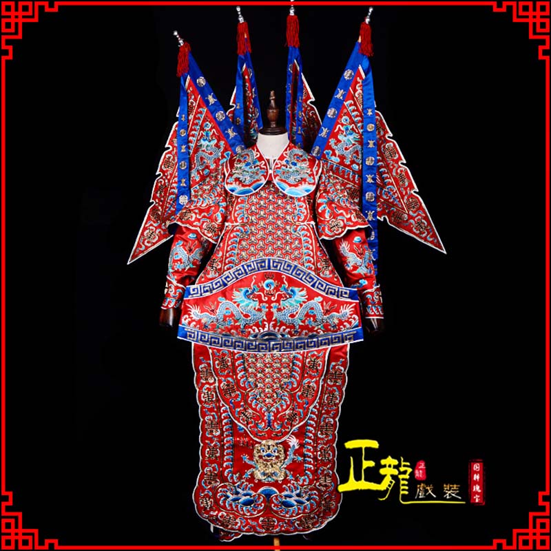 洪洞武生戏服戏曲武将靠